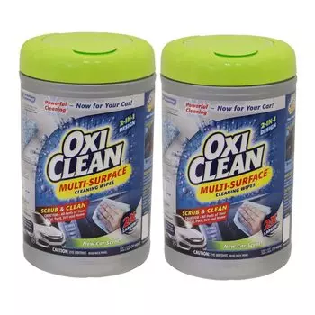 Влажные салфетки OXI CLEAN Oxiclean 24 см x 30 см 30 листов 2 шт. набор Многоцелевые /