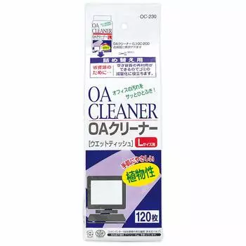 Влажные салфетки Plus OA Cleaner Type L, сменный блок, 120 листов, OC-230 68-726