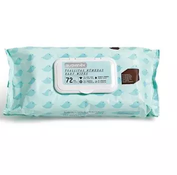 Влажные салфетки Suavinex 72 шт.