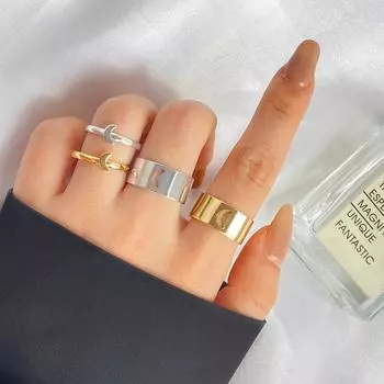 Влюбленные 1 пара влюбленных элегантные кольца для влюбленных в форме сердца мужские и женские регулируемые свадебные украшения золотой