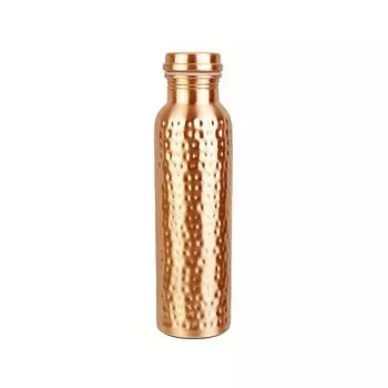 Вместимость 1 литр, Защита от ржавчины и протечек для офиса/йоги/дома/спортзала/треккинга/путешествий, Не содержит BPA, Обладает антимикробными свойствами (Медь 1)