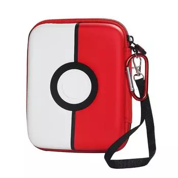 Вместимость 400 карточек, альбом, жесткий футляр, держатель для карточек, игровые карты, держатель для книг, коробка для хранения карточек, подарки на день рождения, Рождество красный