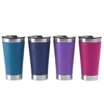 Вместительная деловая пивная кружка304, вакуумная портативная автомобильная кружка из нержавеющей стали с открывалкой для бутылок, пивная кружка, большая вместительная пивная кружка для бизнеса 500ml