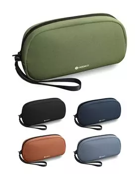 Вместительная дорожная сумка-органайзер с YKK для хранения аксессуаров для ПК, удобный аксессуарный чехол, на молнии, водоотталкивающий, (зеленый) зелёный