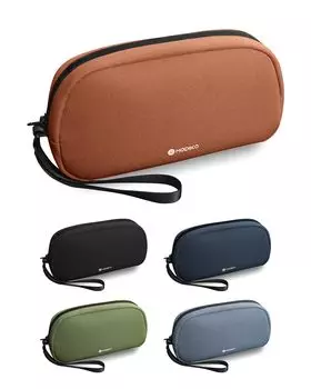 Вместительный гаджет, отдельно стоящий дорожный чехол с YKK, хранение аксессуаров для ПК, удобный чехол, на молнии, чехол, водоотталкивающий, (оранжевый) оранжевый