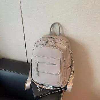 Вместительный модный рюкзак высокого класса женский новый студенческий универсальный школьный рюкзак повседневный наплечный рюкзак