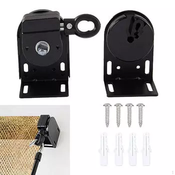 Внешние солнцезащитные козырьки Сменные монтажные кронштейны Беспроводной комплект рукоятки Универсальная рулонная штора