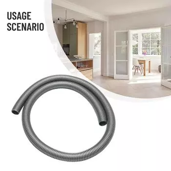 Внешний 39 мм шланг пылесоса бытовой ЭВА серый шланг мягкая трубка высокое качество