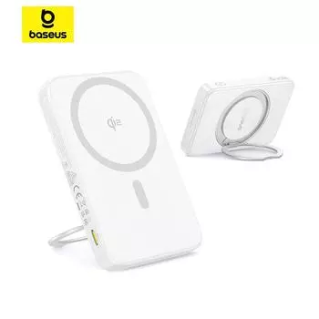 Внешний аккумулятор Baseus Bipow белый