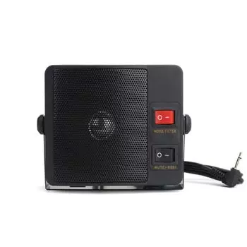 Внешний динамик Мобильный динамик для связи Автомобильный радиоприемник с переключателем фильтра помех Внешний динамик Радиоприемник Yaesu TS750 Динамик YAESU чёрный