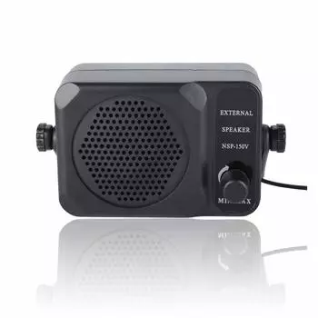 Внешний динамик Vbestlife для автомобильного мобильного радио Yaesu Kenwood Icom TM261, регулируемая громкость, прочный монофонический динамик, поддержка качества воспроизведения FT-7800R FT-8900R