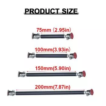 Внешний опорный стержень бампера, удерживающий стержень передней кромки автомобиля, тяговый стержень автомобиля, крепление винтом двойного назначения 75/100/15/200 мм