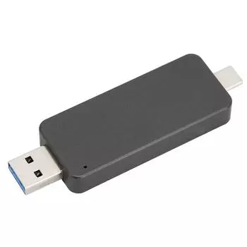 Внешний SSD Быстрая стабильная передача данных Двойная головка Дизайн двойного назначения Маленький портативный USB Внешний