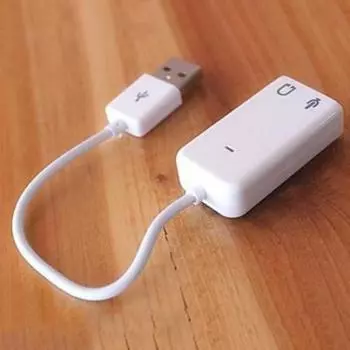 Внешний USB 2.0 3D виртуальный 7.1-канальный адаптер звуковой карты для настольного ПК