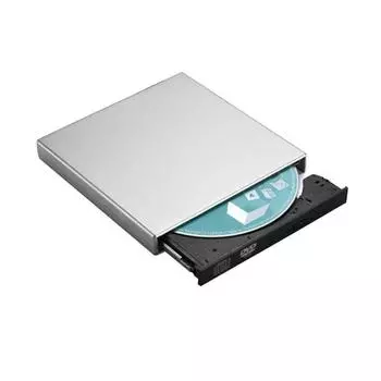 Внешний USB-накопитель USB 2.0 Внешний комбинированный привод DVD-дисков CD-RW для записи портативных ПК Настольный компьютер белый