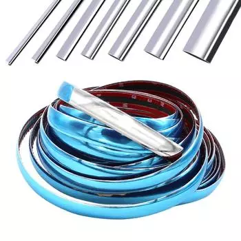 Внешняя хромированная полоса кузова автомобиля, бампер, защитная накладка на дверь автомобиля, молдинг, стильная отделка, наклейка на фару автомобиля, отделка окна, внешняя отделка автомобиля