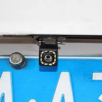 Внешняя камера заднего вида с 12 светодиодами ночного видения Широкоугольная парковочная камера 170°