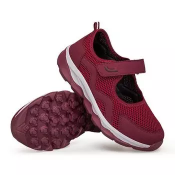 Внешняя обувь для мам, дышащая, расширенная, большого размера, для ходьбы пожилым людям, с большими косточками, с высокой поверхностью стопы, легкая танцевальная обувь 35 белый