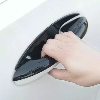 Внешняя ручка автомобиля и накладка на дверную чашу для Mercedes Benz C Class W206 C200 C220 C260 C300 + аксессуары Black handle