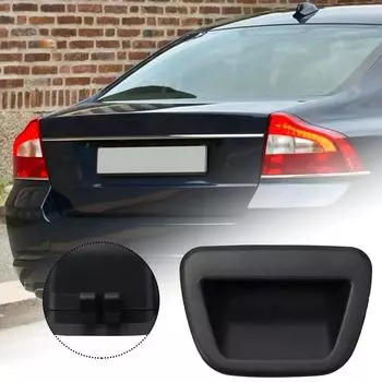 Внешняя ручка багажника багажника черная пластиковая прямая замена внешней ручки багажника для Volvo S40 S60 S80 CHINA