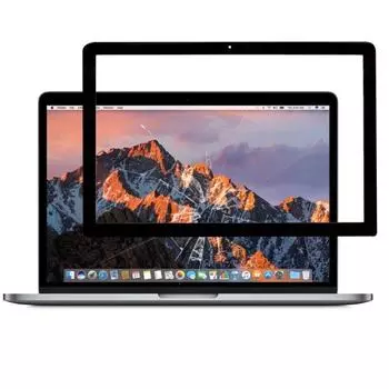 Внешняя стеклянная линза переднего экрана для Macbook Pro A1278 чёрный