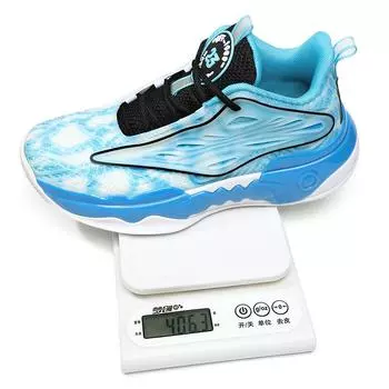 Внешняя торговля новые светящиеся мужские баскетбольные кроссовки мужские высокие подростковые студенческие ботинки для цементной земли настоящие боевые кроссовки 36