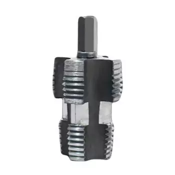 Внутреннее отверстие для сверления водопроводной трубы Двойные головки Труборез для ППР Нарезатель внутренней резьбы водопроводной трубы Электродрели Ручные инструменты 4