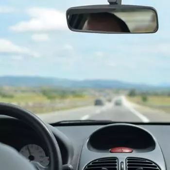 Внутреннее зеркало заднего вида 814842 Внутреннее стекло автомобиля Зеркало заднего вида для Citroen Jumpy 1995-2006 Saxo 1996-2003 CHINA