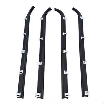 Внутренние и наружные оконные уплотнители, войлочные уплотнители, комплект из 4 предметов, запасная часть, простая установка, прочная