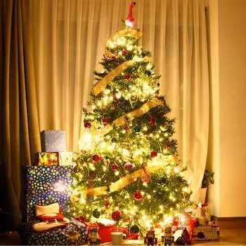 Внутренние и наружные рождественские украшения 2024 Fairy Light LED Strings natale рождественские подарки decoracion navidad украшения для рождественской елки 10M