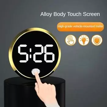Внутренние светящиеся часы для автомобиля, замена часов на приборной панели автомобиля, водонепроницаемые декоративные часы для автомобиля, часы на приборную панель автомобиля