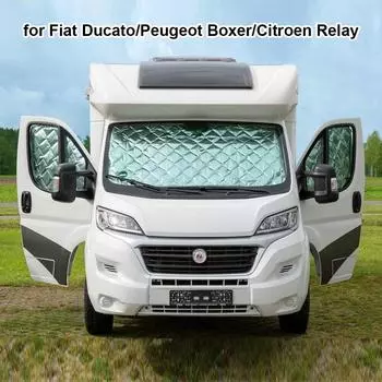 Внутренние терможалюзи, 7 слоев, крышка лобового стекла для Fiat Ducato 2006 2022 для Peugeot Boxer