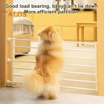 Внутренние ворота для собак, не требующие сверления, расширяемые, изоляционные ворота для домашних животных, щенков, очень широкие, маленькие, средние, для собак, кошек, выдвижные, перекидные, ограждения A белый