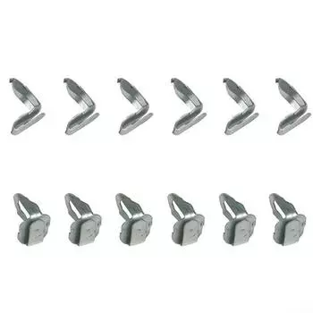 Внутренние заглушки и зажимы пластик/металл 24 шт./компл. 4500027