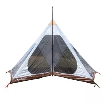 Внутренний комплект Tenmaku Design Circus, вариант с одной стойкой, внутренняя палатка, двухэтажный семейный лагерь, полностью закрытый пол, в комплекте, средний размер 4/5 [для MID]