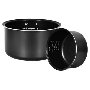 Внутренний контейнер для рисоварки Антипригарное покрытие Сменные аксессуары для кастрюли Кухонная еда Подкладка для рисоварки Внутренние аксессуары для кастрюли