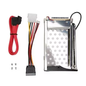 Внутренний лоток SATA для 2,5-дюймового твердотельного накопителя HDD с поддержкой SATA I II III 6 Гбит/с, горячая замена HDD Caddy Tray Cage с