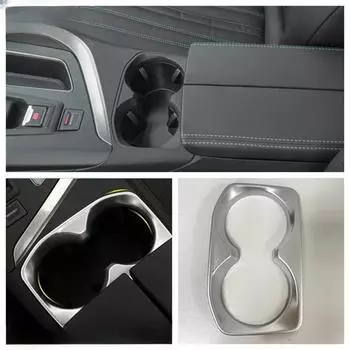 Внутренний подстаканник для Peugeot 4008 5008 3008 GT 2017 2018 матовый хромированный каркас аксессуары для укладки