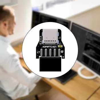 Внутренний разъем USB 2.0 9Pin на Type C 20Pin для передней панели Адаптер для расширения порта USB C для передней панели USB-адаптер для настольного компьютера C