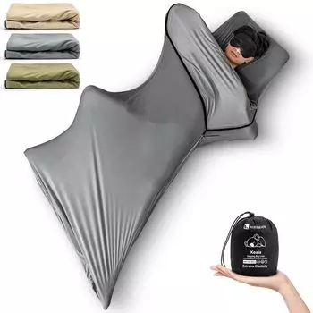 Внутренний спальный спальный внутренний мягкий для высокой влажности машины быстро антибактериальный и запах плесень сумка для хранения горные путешествия горная катастрофа серый