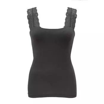 Внутренний топ-топ с чашечками Magical Fit, эластичный бюстгальтер без рукавов, угольно-серый [Lucian], женский, ML