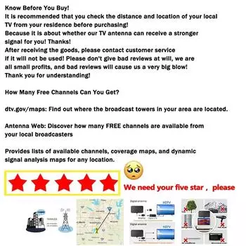 Внутренняя цифровая телевизионная антенна DVB T2, радиус действия 3000 миль, 4K, 8K, HDTV, 1080p, усилитель приемника для автомобильной антенны TV Box