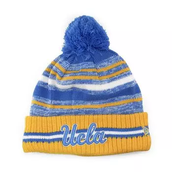 Внутренняя флисовая трикотажная шапка SPORT KNIT BEANIE KNIT CAP Вязаная шапка Кепка NCAA College MLB NFL NBA [New Era] (УКЛА Брюинз) [Элемент]