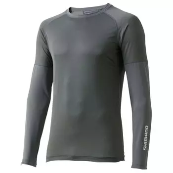 Внутренняя футболка SHIMANO Sun Protection Hybrid, цвет: уголь XS IN-000V древесный уголь