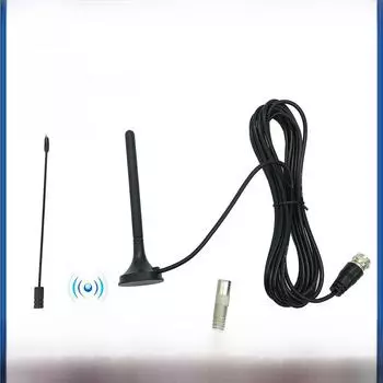 Внутренняя HD-антенна с двумя присосками для усиления цифрового HDTV-сигнала Indoor TV Antenna