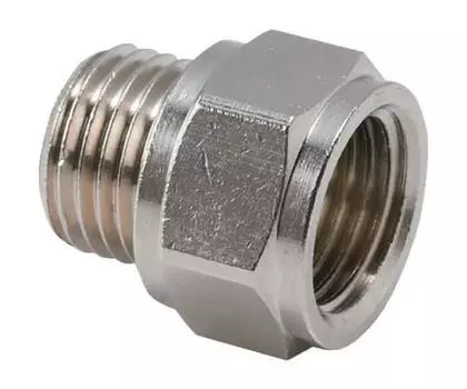 Внутренняя и внешняя резьба TRUSCO с внутренней резьбой SKE46 G1/2 XG3/4 серебряный