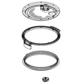 Внутренняя крышка рисоварки Toshiba Uchibuta 320A2347