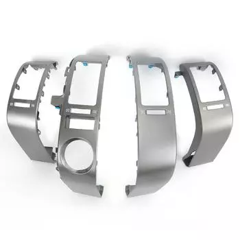 Внутренняя крышка воздуховода панели кондиционера отделка центра автомобиля детали для Toyota Prius 2004 2005 2006 2007 2008 2009 автомобильные аксессуары замена серый