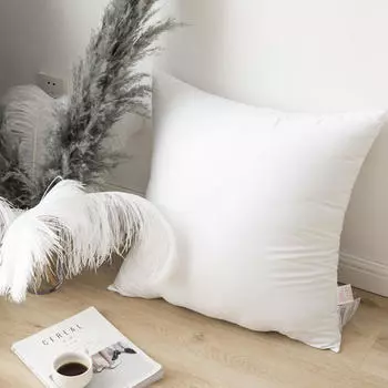 Внутренняя набивка подушки для дома, хлопковая подушка, сердцевина для дивана, автомобиля, мягкая подушка, вставка для подушки, сердцевина подушки 14/16/18/20/22/24 дюйма 45x45cm