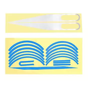 Внутренняя настройка Radnaben-Schutzaufkleber, отражатель, для M365 Pro 1s, синий